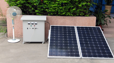 Tragbare Solaranlage, Solarkraftwerk