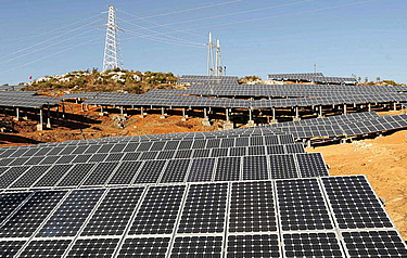 On-grid Solarkraftwerk